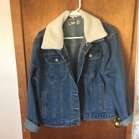 boohoo denim jacket mens